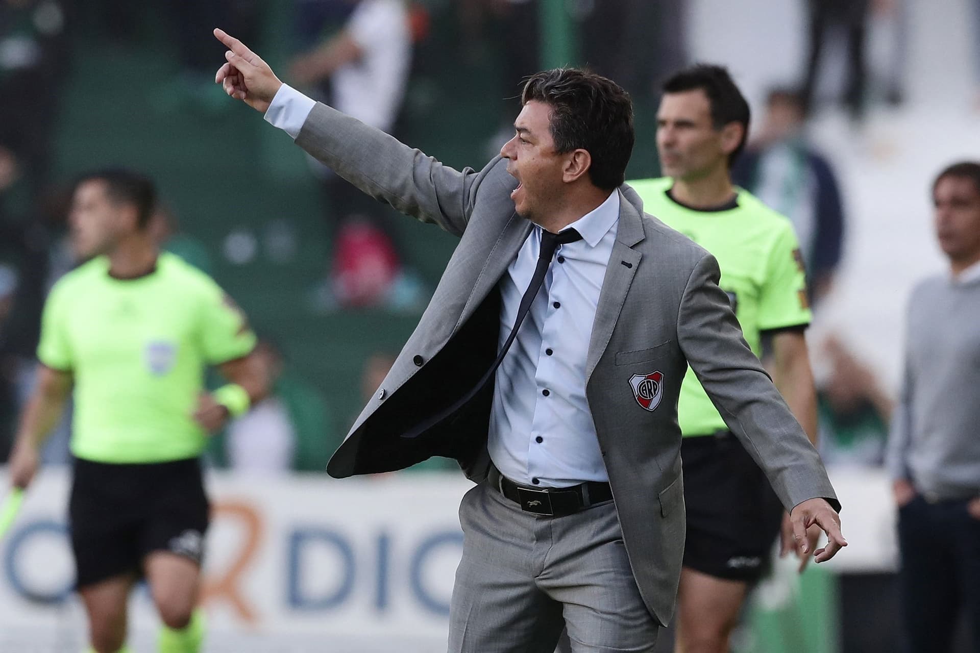 El Muñeco se mostró agradecido por el cariño que le demuestra la hinchada del Millonario.