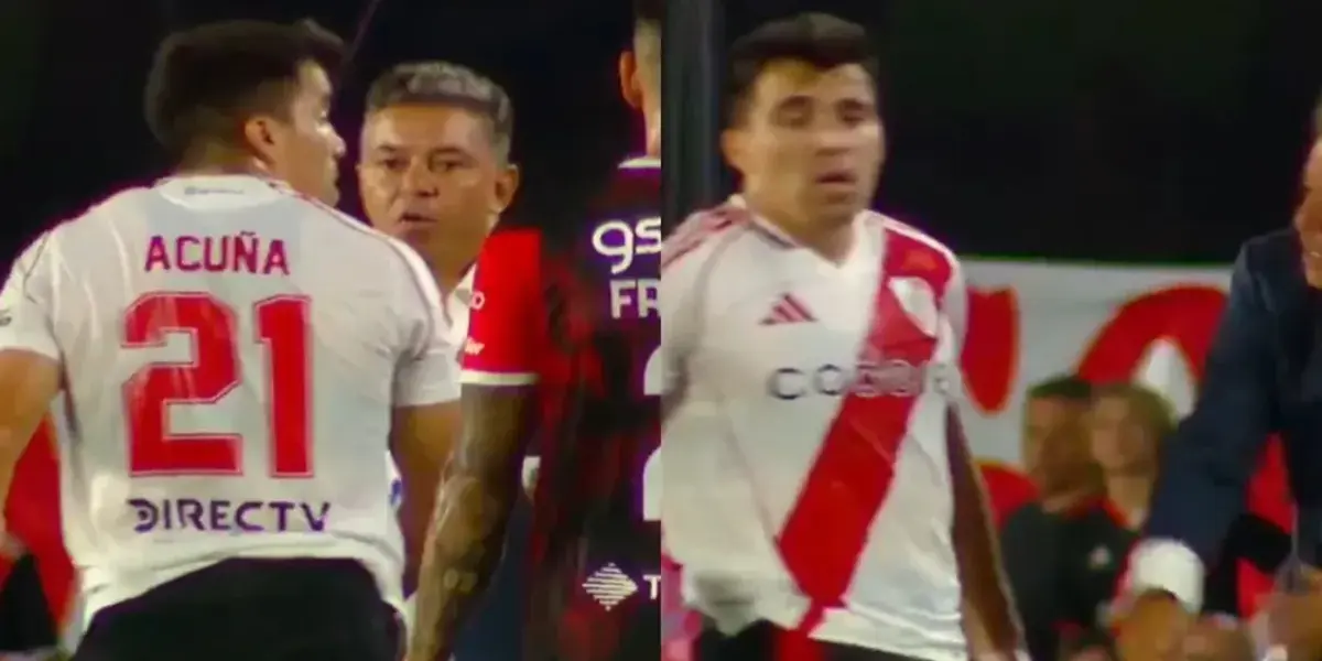 EL Muñeco y el Huevo tuvieron un tenso cruce en el partido