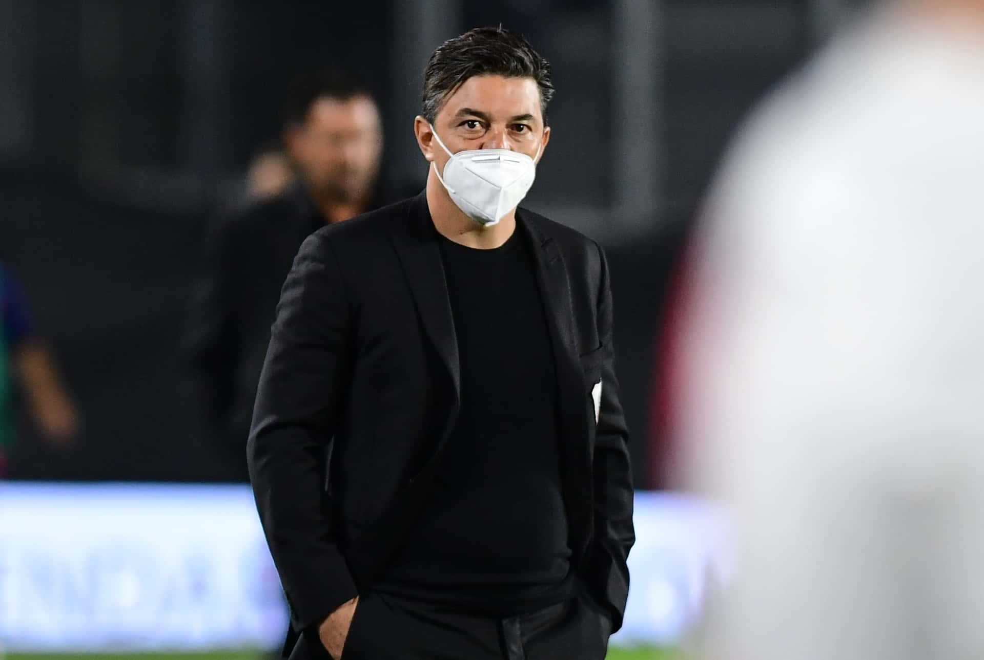 El Muñeco ya analiza el enfrentamiento ante el conjunto colombiano en el Monumental.