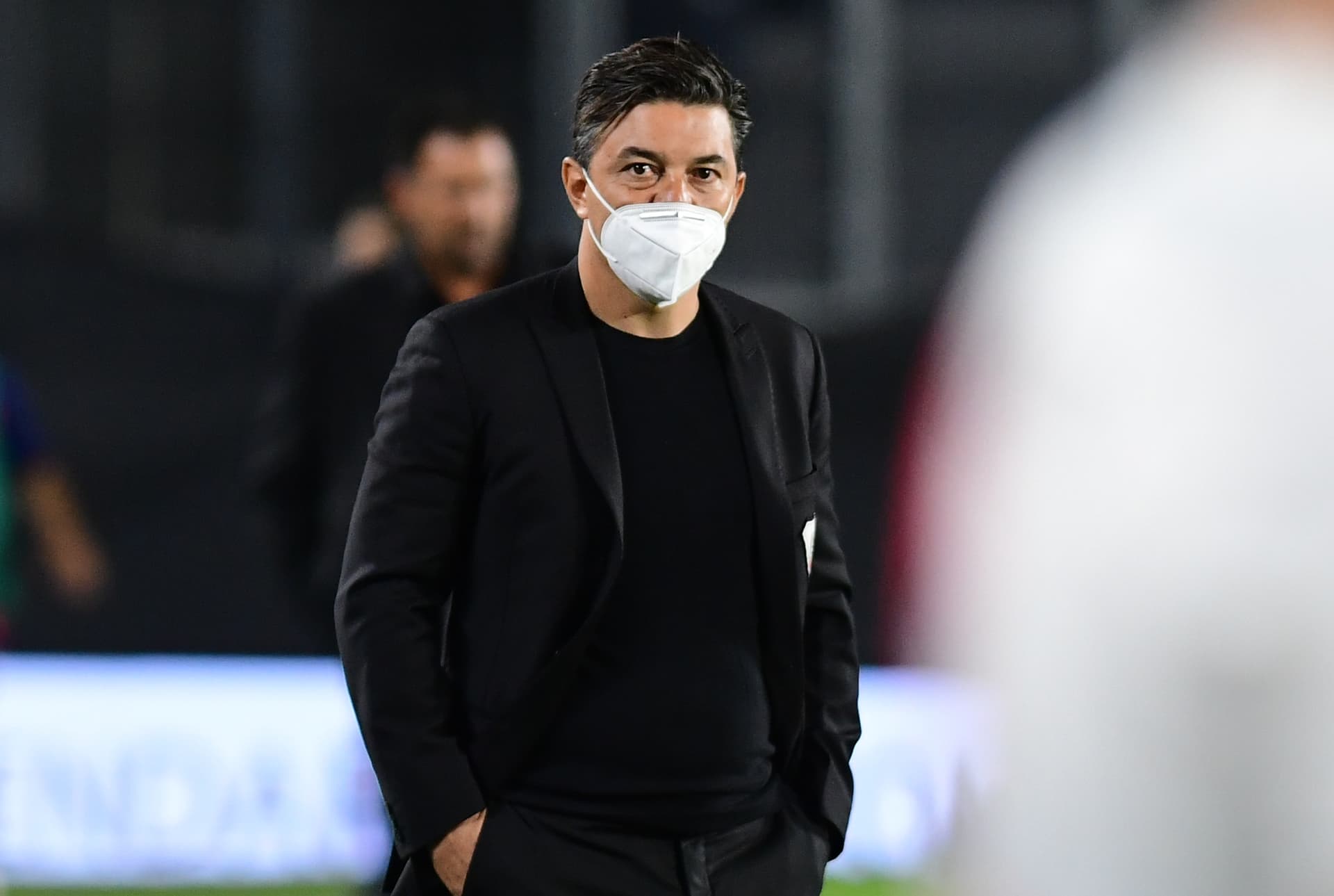 El Muñeco ya analiza el enfrentamiento ante el conjunto colombiano en el Monumental.