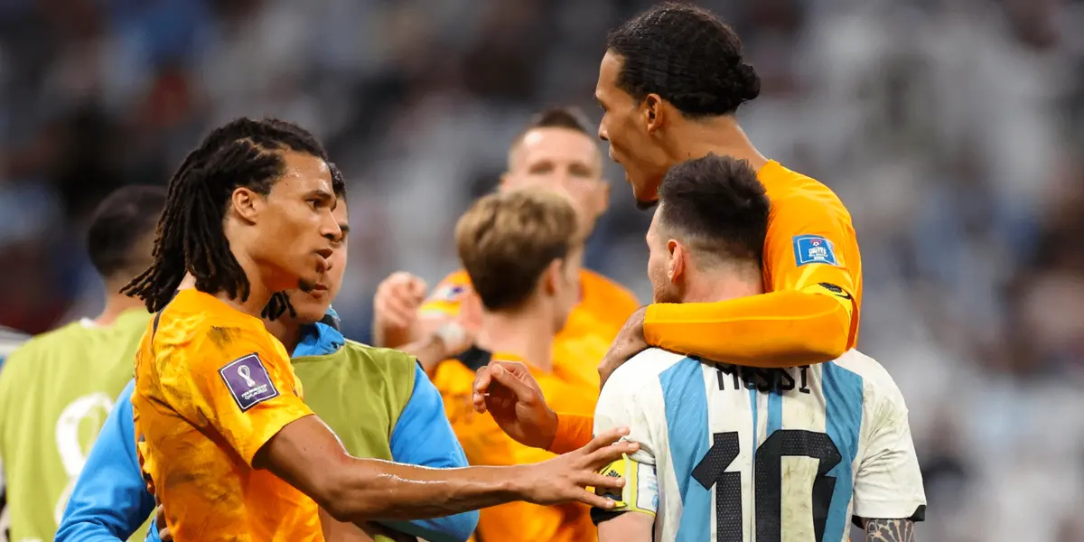 El neerlandés recordó lo sucedido en los cuartos de final del Mundial de Qatar