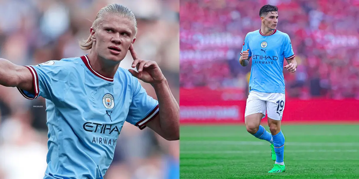 El noruego brilla en la Premier League, mientras la Araña apenas tiene minutos en el equipo de Guardiola