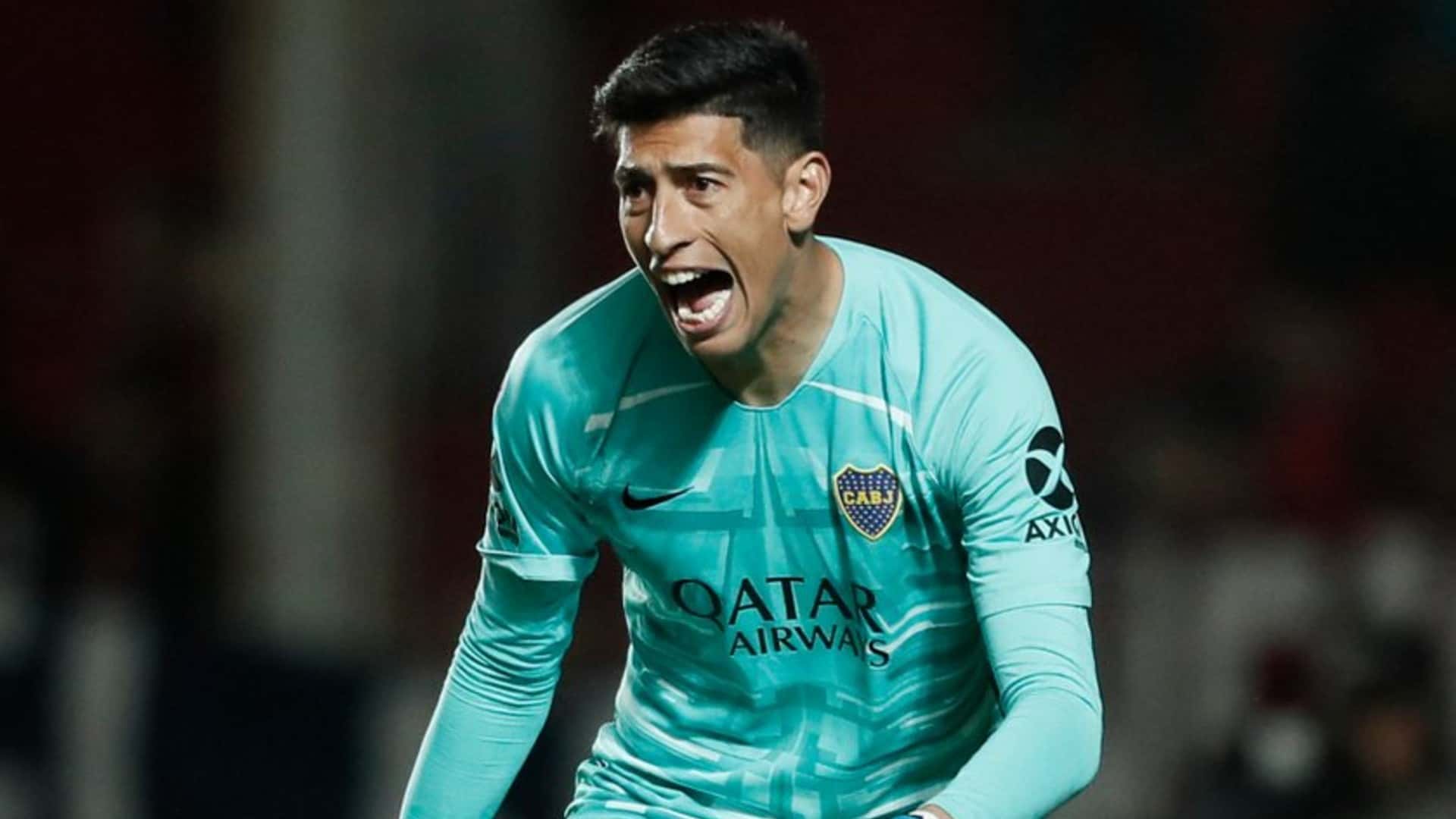 El nuevo arquero del Rayados de Monterrey brindó declaraciones antes de partir a México.