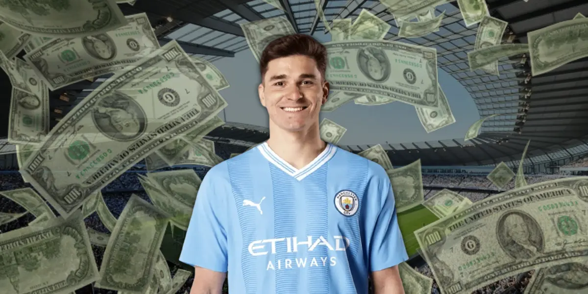 El nuevo precio de Julián Álvarez.