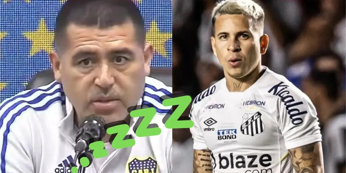 El nuevo presidente del conjunto azul y oro quería fichar al punta que viene de descender en Santos.