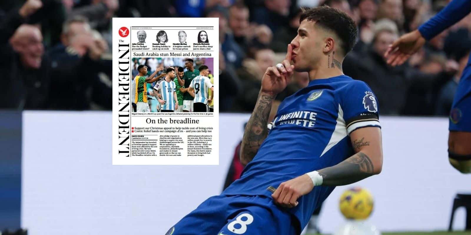 El oriundo de San Martín fue una transferencia récord para la Premier League.