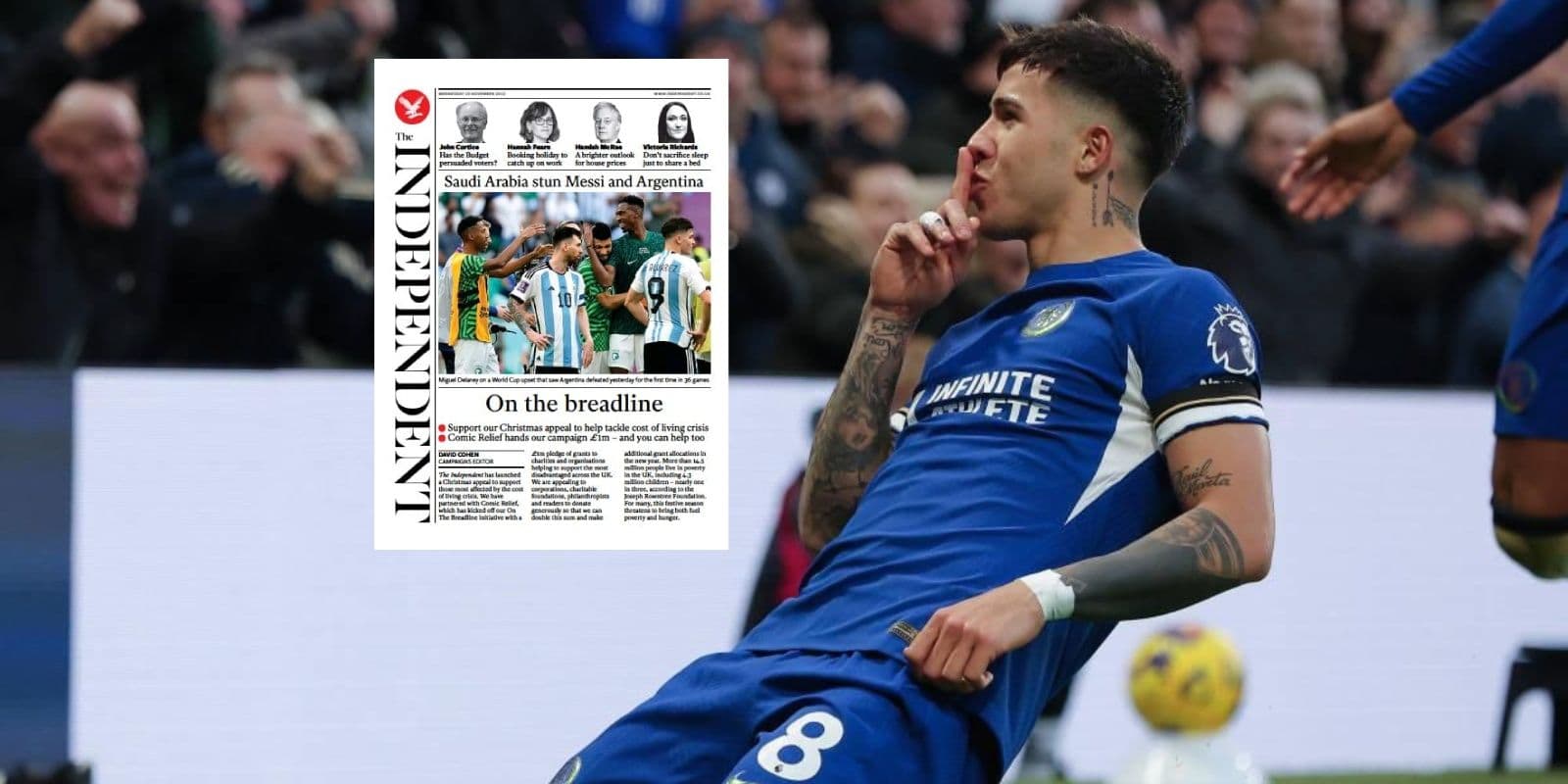 El oriundo de San Martín fue una transferencia récord para la Premier League.