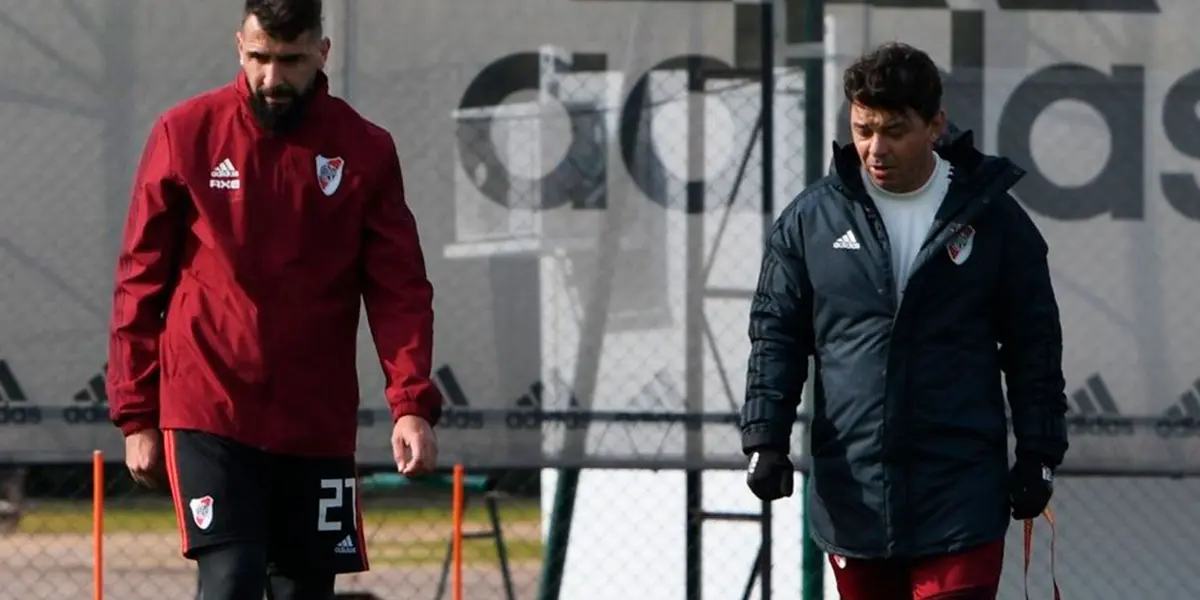 El Oso habló de varios temas, entre ellos la relación que tiene hoy en día con su ex entrenador en River.