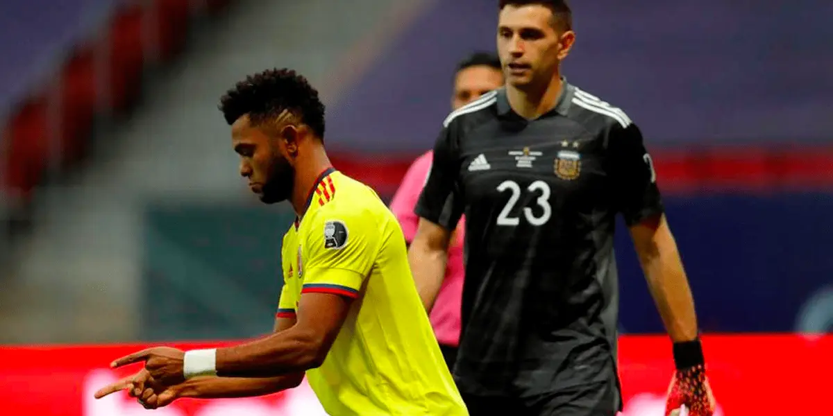 El papá del arquero de la Selección Argentina habló del momento polémico en la semifinal de la Copa América ante Colombia.