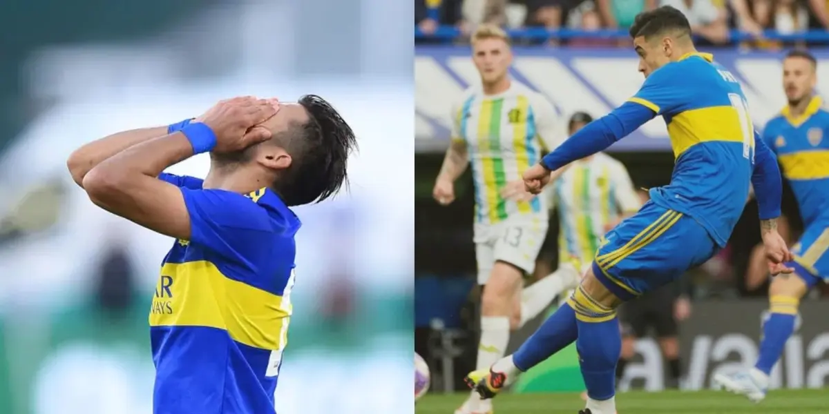 El paraguayo volvió a ser titular en el Xeneize y desaprovechó su chance, siendo reemplazado en el complemento.