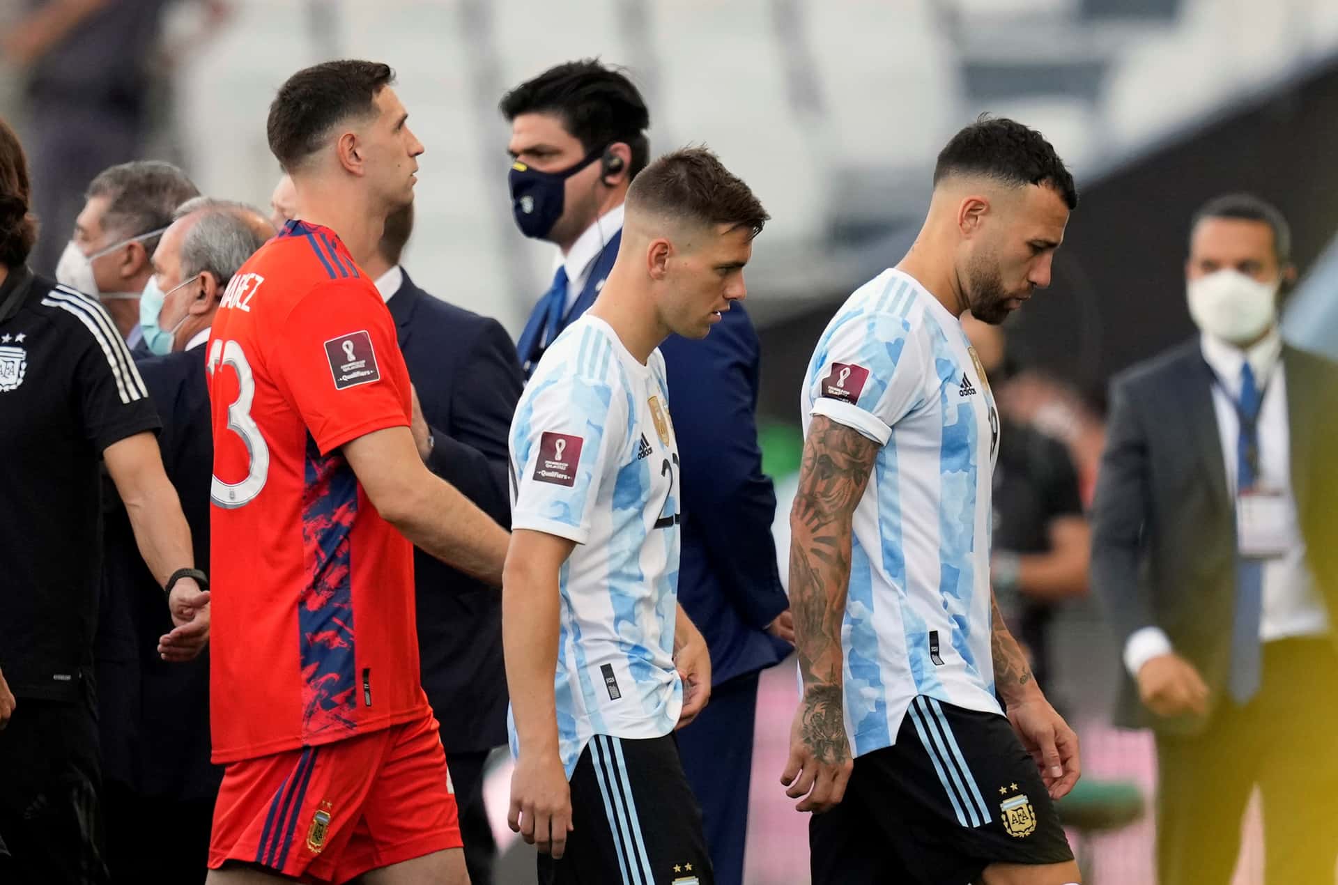 El partido en el Maracaná fue suspendido a los 4 minutos del primer tiempo.
