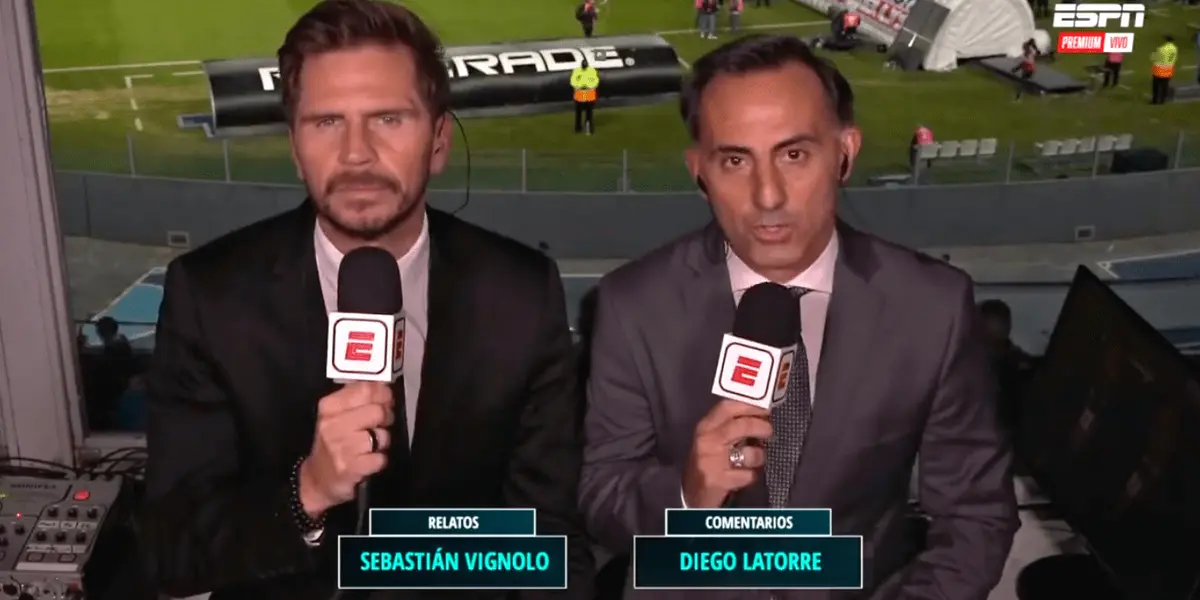 El periodista cometió un error en vivo en la transmisión del partido, que los hinchas de la Academia no le dejaron pasar en las redes.
