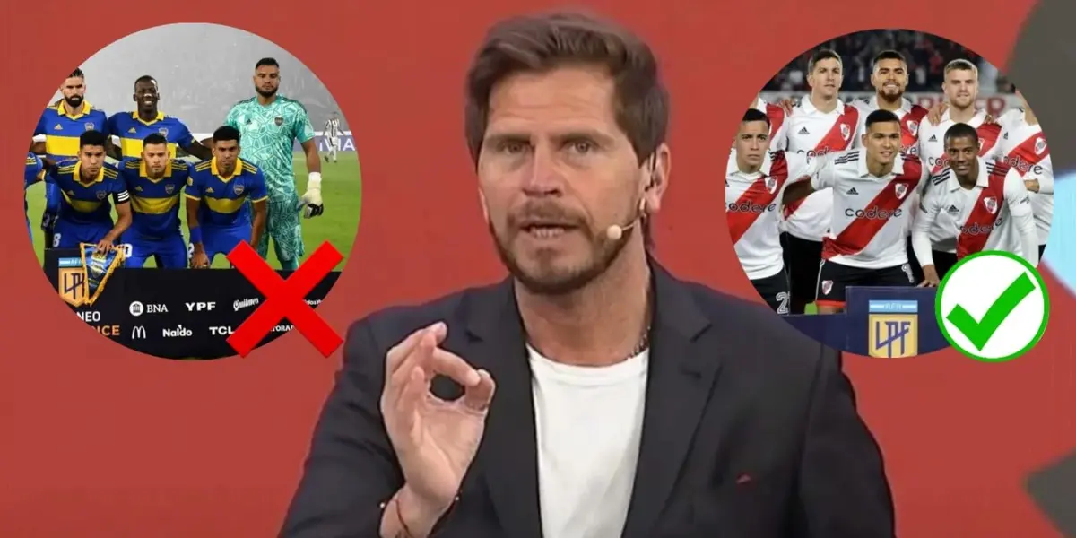 El periodista y relator se metió en la polémica durante la transmisión del Xeneize ante Gimnasia, con un comentario poco afortunado.