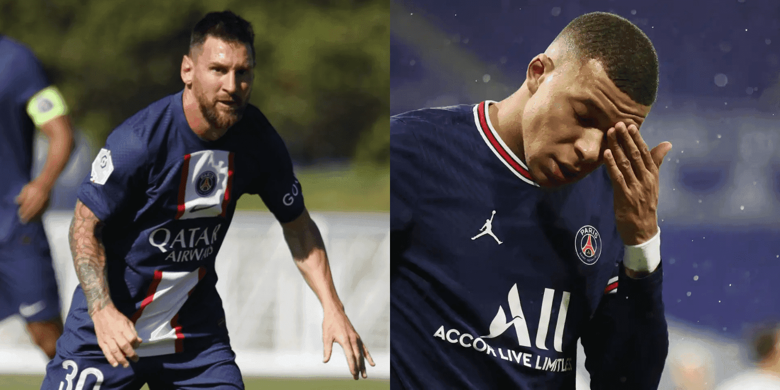 El peso del francés no es el que esperaba, mientras que el argentino hace valer su jerarquía tras la pretemporada parisina
