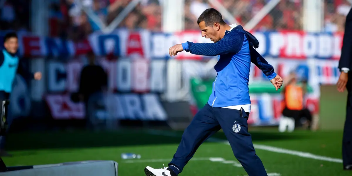 El Pipi lamentó de gran manera como su delantero desperdició la chance de derrotar a Godoy Cruz.