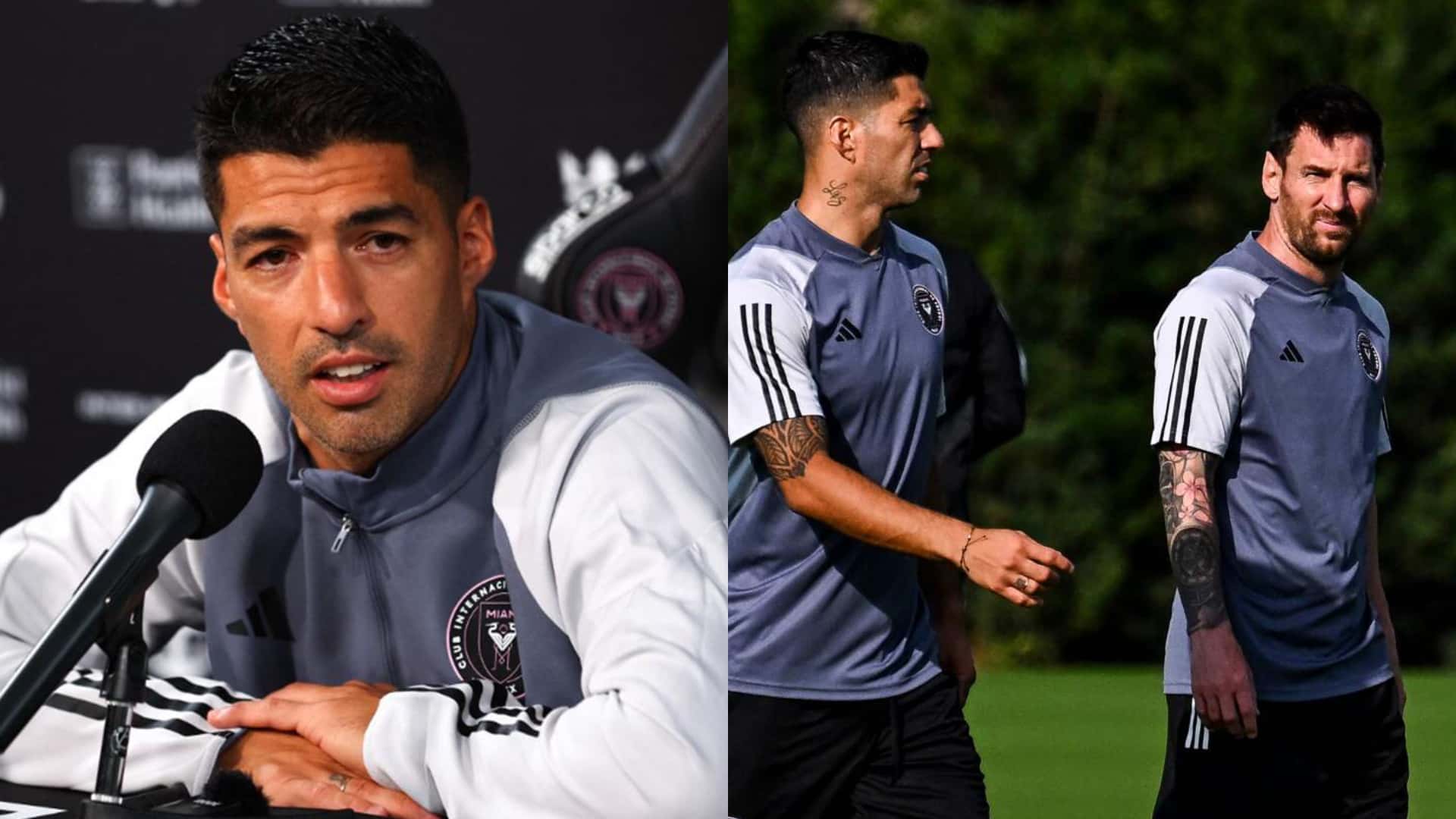 El Pistolero dio su primera conferencia de prensa como futbolista de la franquicia rosa.