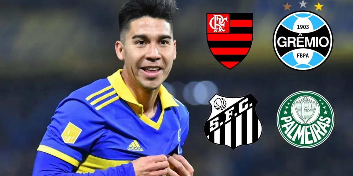 El portador de la cinta ante la larga ausencia de Marcos Rojo podría estar viviendo sus últimas horas en el Xeneize, ¿Se va al país carioca?