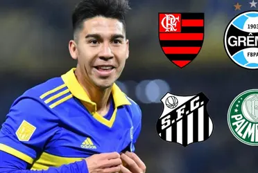 El portador de la cinta ante la larga ausencia de Marcos Rojo podría estar viviendo sus últimas horas en el Xeneize, ¿Se va al país carioca?