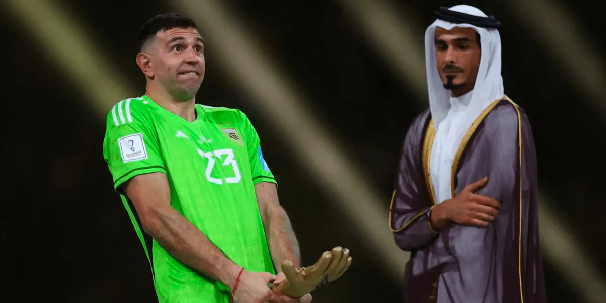 El portero de la selección argentina recordó a los centrales de la Albiceleste con una curiosa imagen