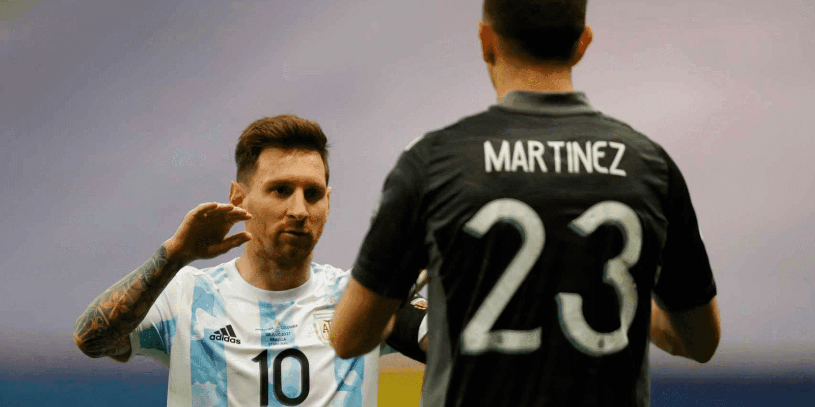El portero de la selección argentina recordó el triunfo frente a Brasil y la posterior reacción de Leo
