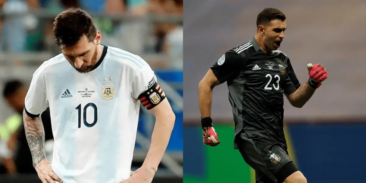 El portero reveló la razón por la cual festejó de forma efusiva ante Colombia, en las semifinales de la Copa América 2021