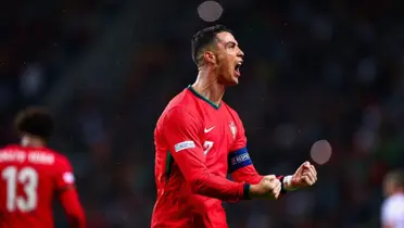 El portugués anotó un golazo en el triunfo de Portugal.