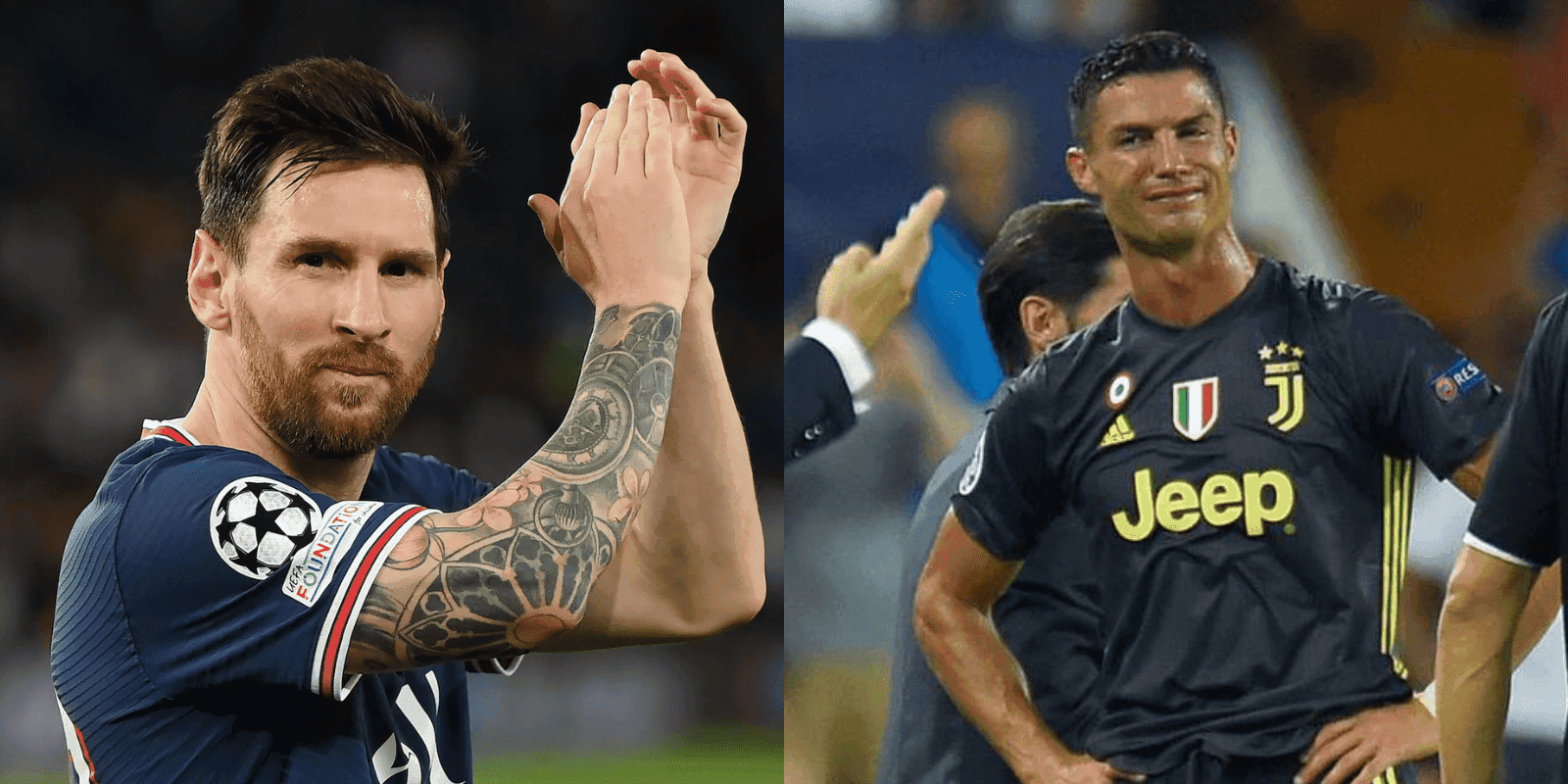 El portugués no quiere verse superado por el delantero de la Albiceleste, en la Champions League