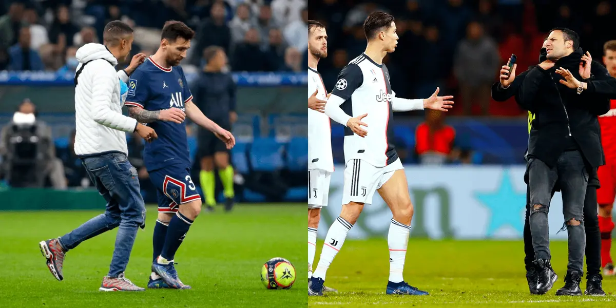 El portugués rechazó a una admiradora, mientras la Pulga demostró su lado más humano en el duelo contra Maccabi Haifa