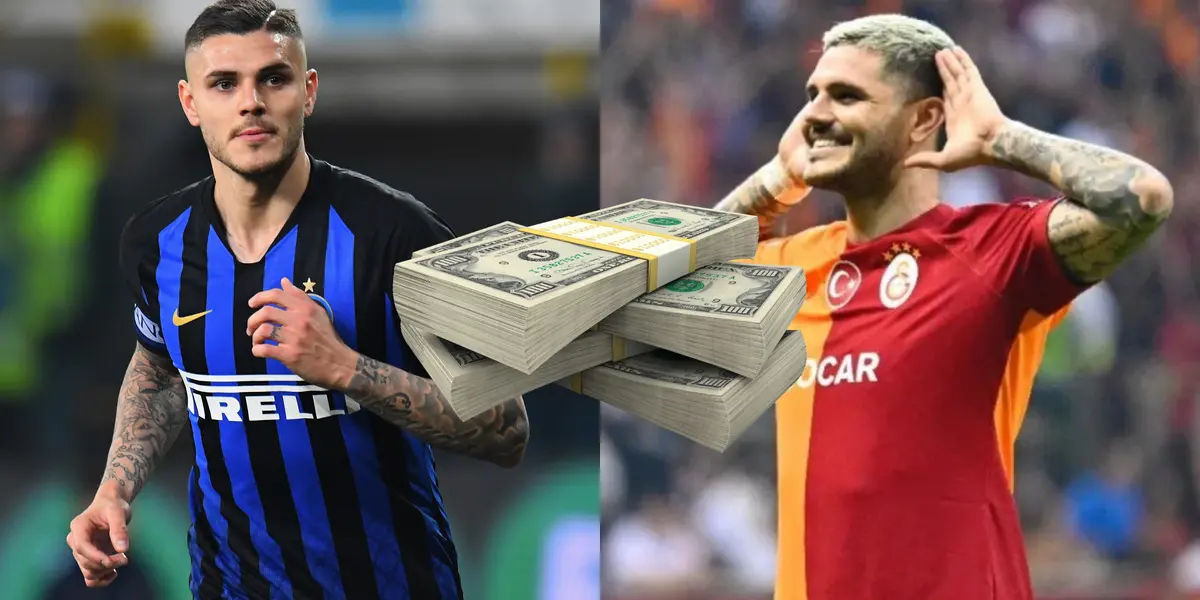 El precio de Icardi cayó en picada desde su mejor momento en Inter