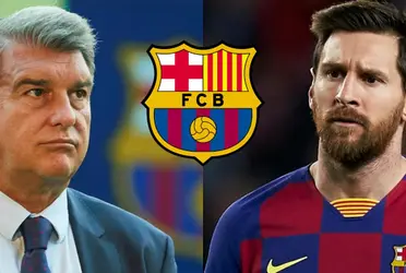 El presidente culé reveló la medida que tomó Leo luego de su frustrado regreso.