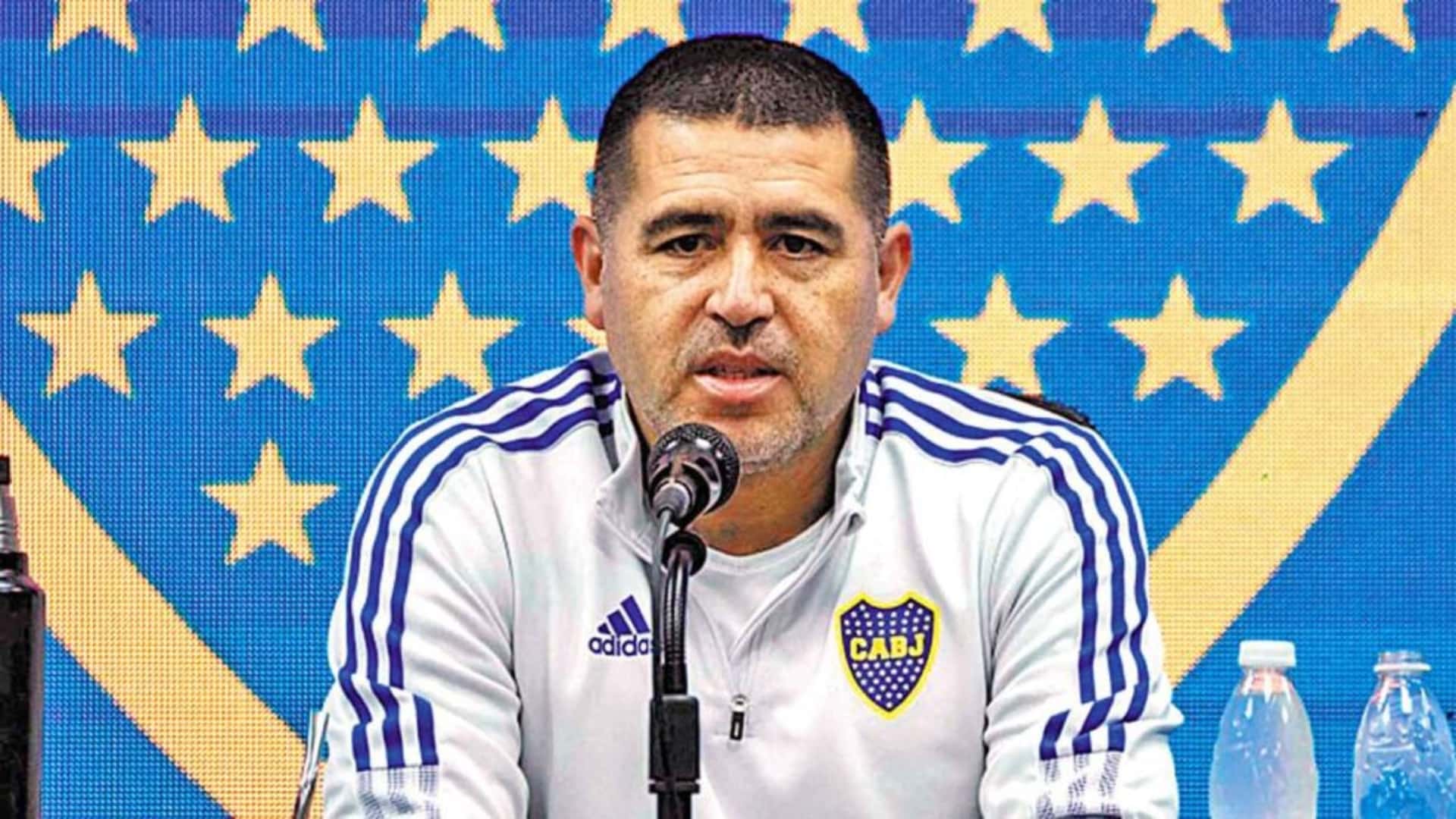 El presidente de Boca sueña con el fichaje de un futbolista de primer nivel.