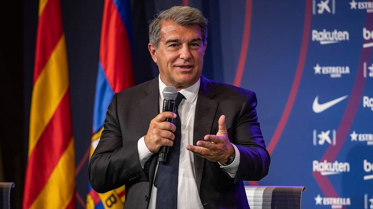 El presidente de club catalán se expresó e ilusionó a todos con la posible llegada al equipo de un futbolista de elite, delantero figura de clase mundial.
