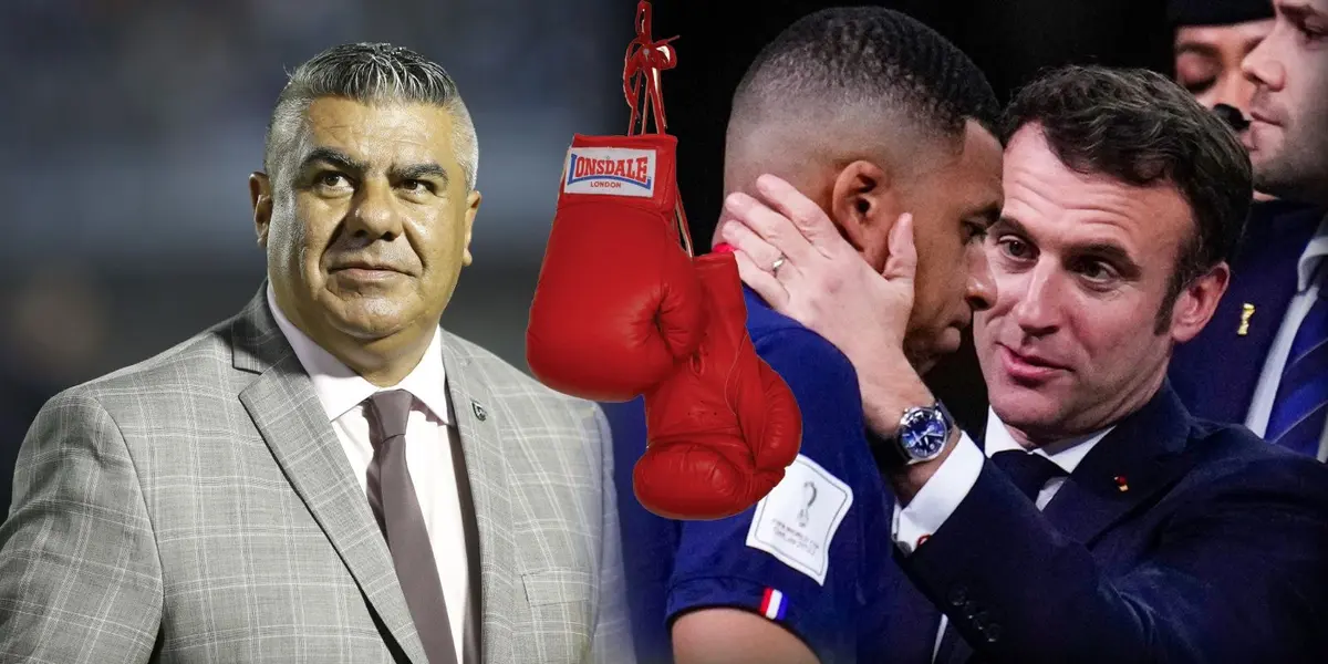 El presidente de la AFA reveló el cruce que tuvo Emmanuel Macron en el Mundial.
