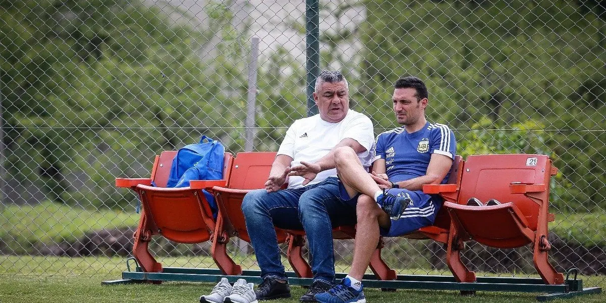 El presidente de la AFA se expresó en las redes sociales y confirmó que Lionel Scaloni está de regreso tras haber superado el covid.