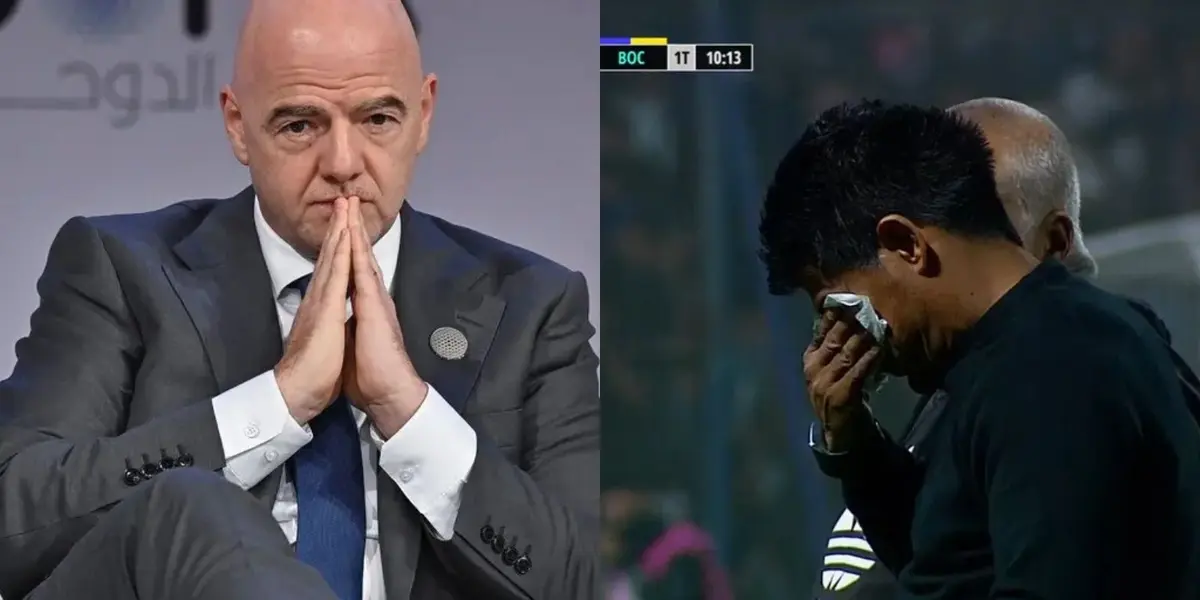 El presidente de la FIFA se hizo eco de la represión policial en La Plata y dejó un mensaje contundente al respecto.