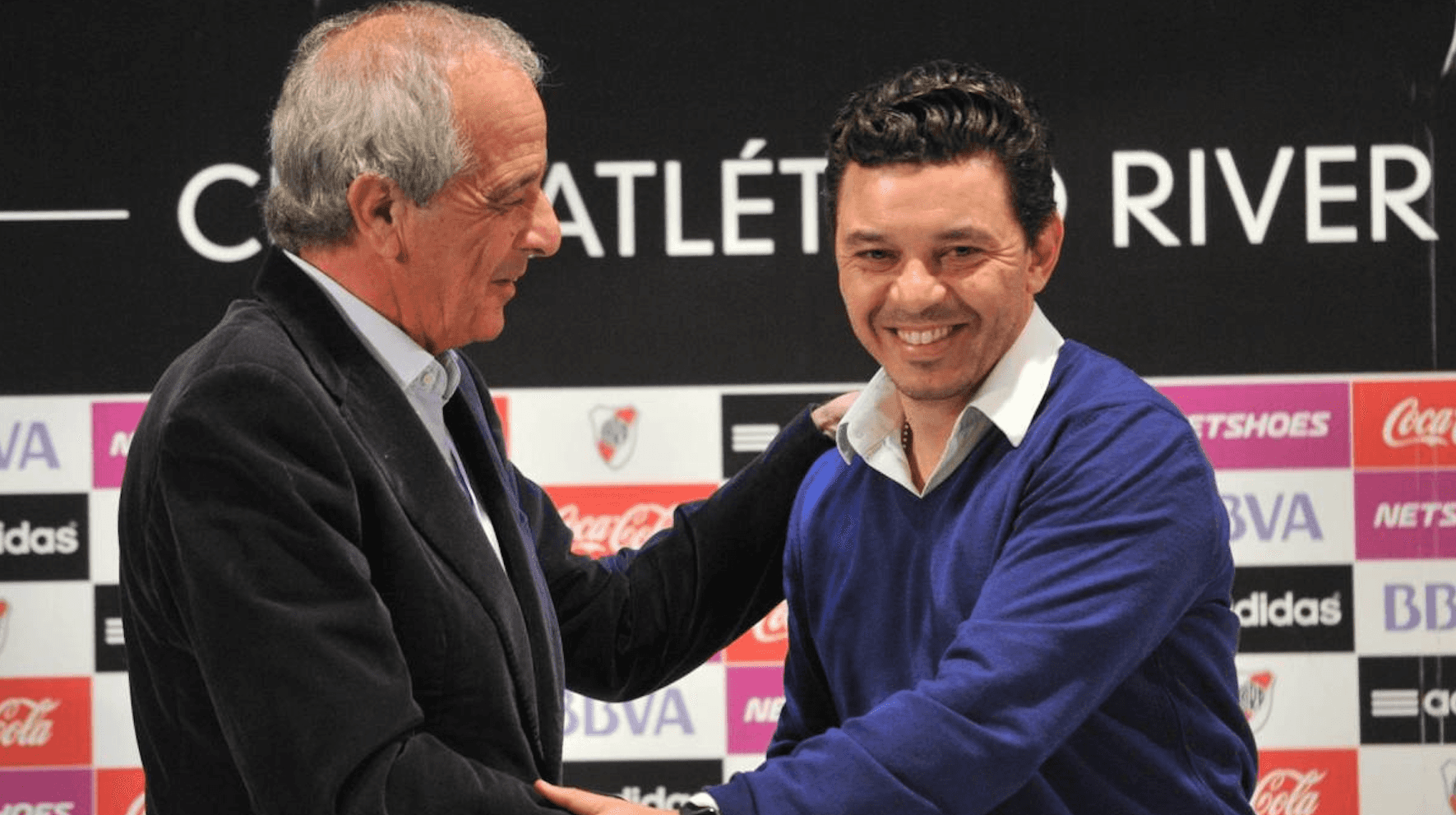 El presidente de River se refirió a la continuidad del Muñeco más allá de diciembre de este año.