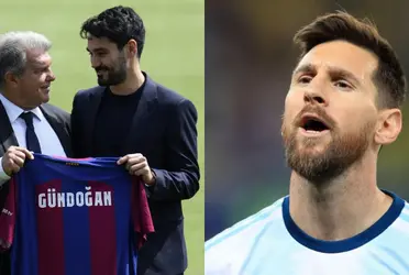 El presidente del Barcelona le mandó un mensaje encubierto a la Pulga.