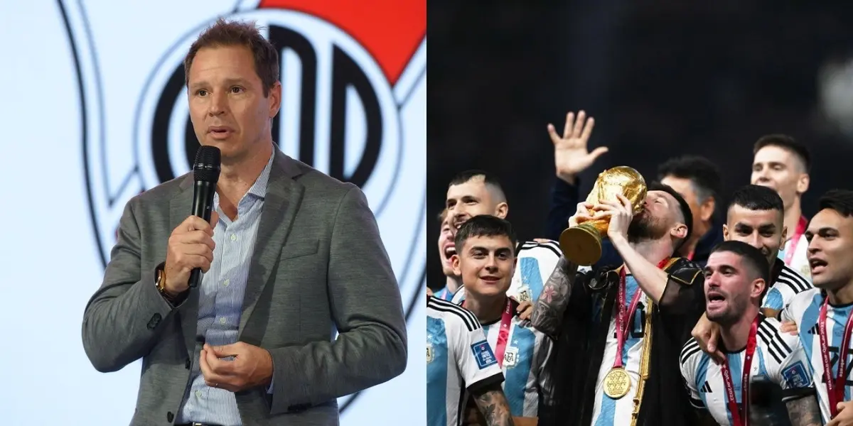 El presidente del club Jorge Brito reveló en una entrevista la intención de incorporar a un argentino campeón en Qatar.