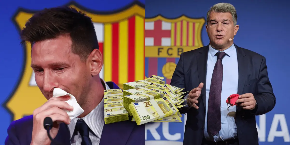 El presidente del cuadro culé se excusó tras la salida de Leo, pero lleva un importante monto de dinero gastado en fichajes que aún no dan resultados