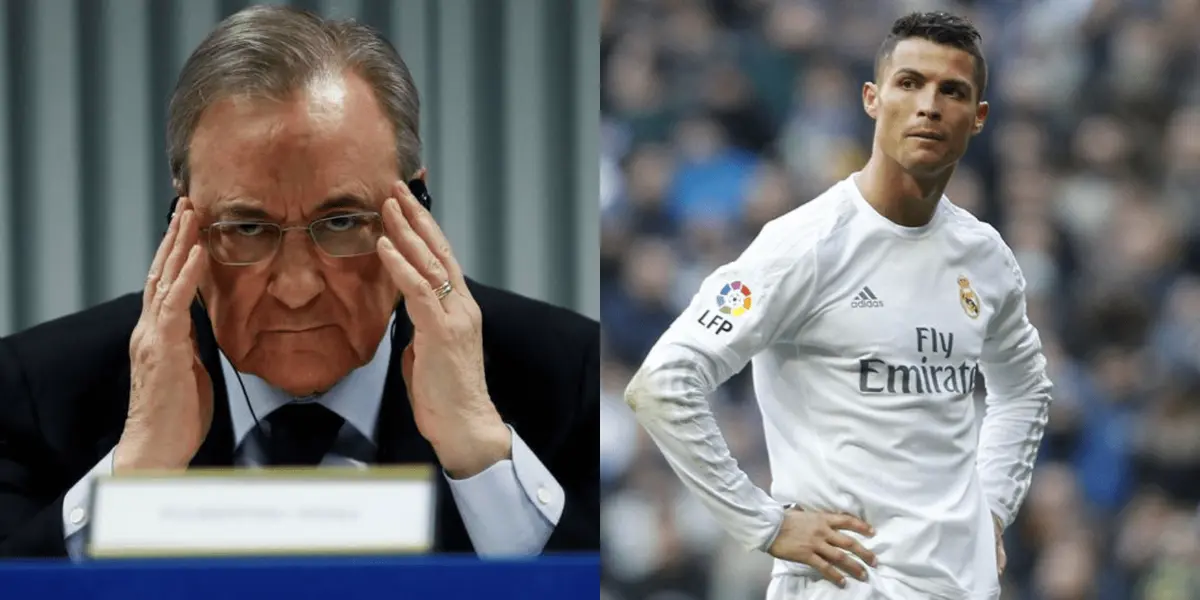 El presidente del cuadro español reiteró que no piensa en sumar al delantero portugués