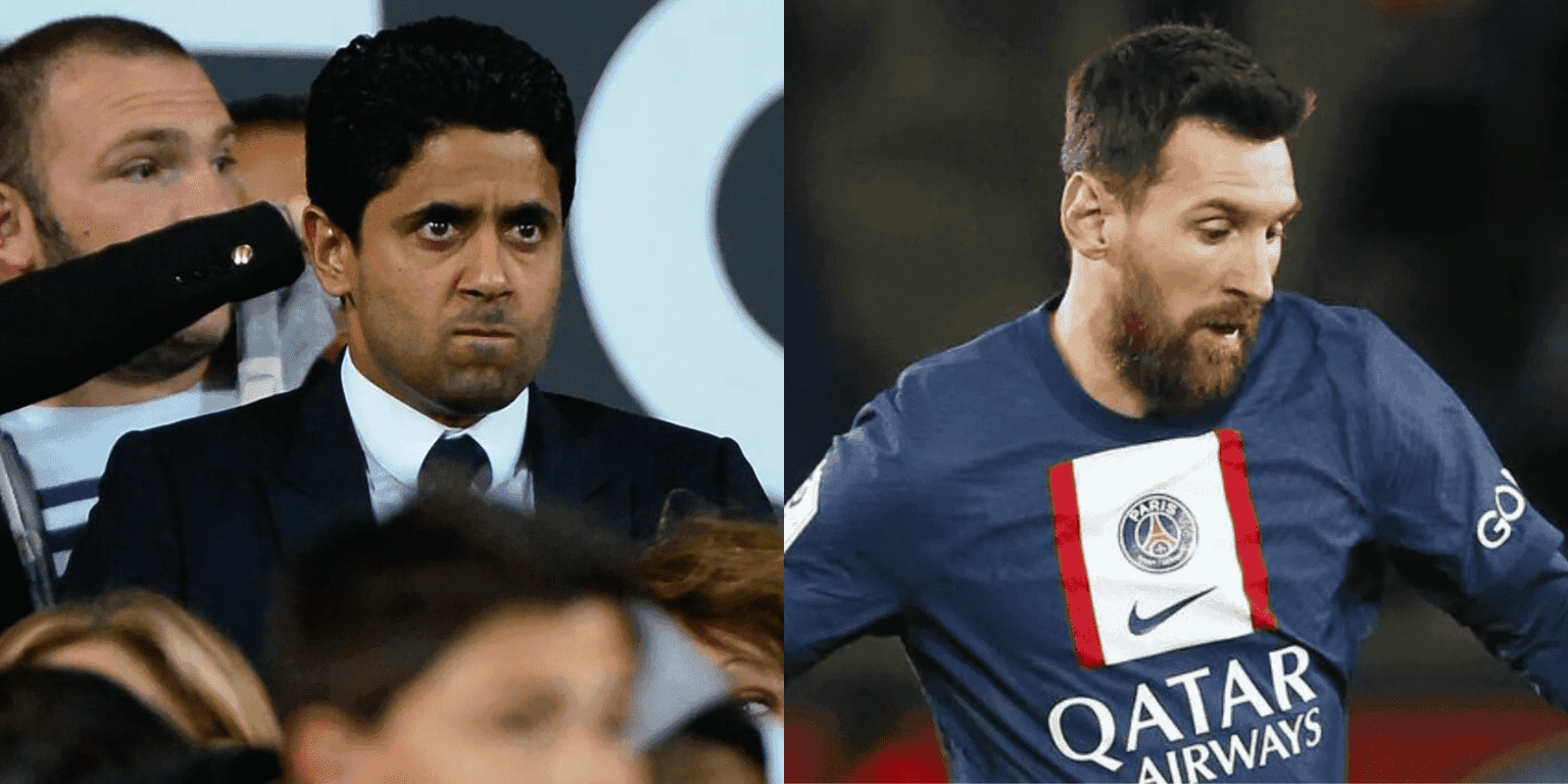 El presidente del cuadro parisino no quedó nada contento con el desempeño del club ante Rennes