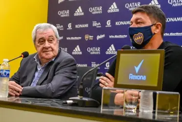 El presidente del Xeneize apuntó contra el colombiano por su postura de no continuar en el club.