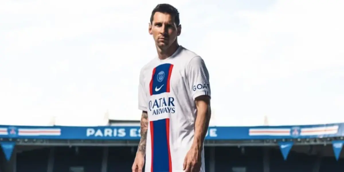 El PSG presentó una nueva indumentaria alternativa, con Leo como protagonista.