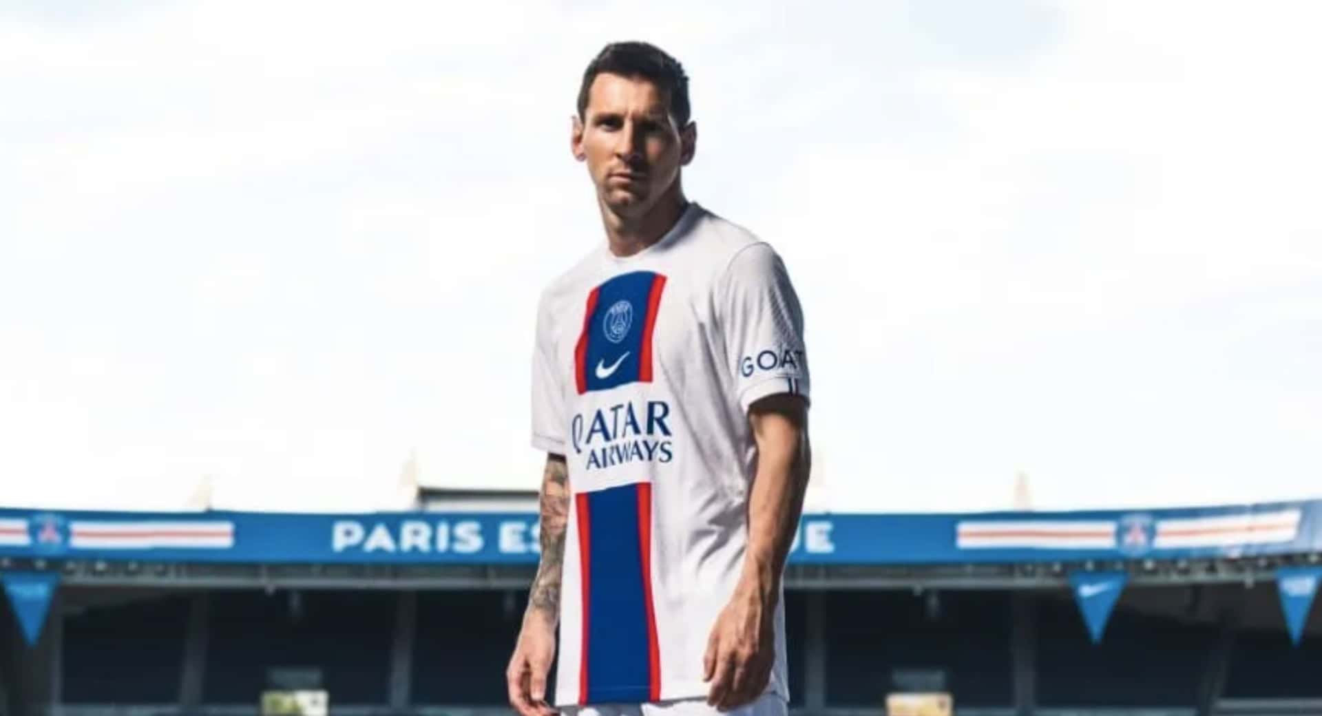 El PSG presentó una nueva indumentaria alternativa, con Leo como protagonista.