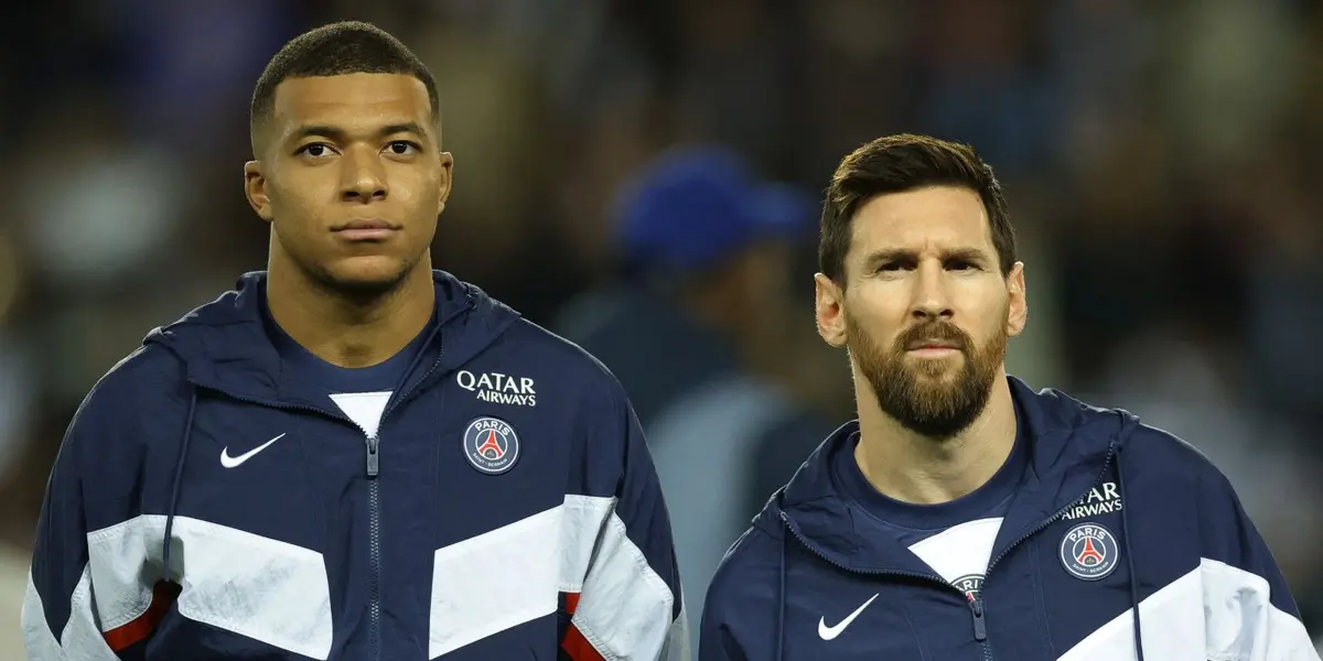 El PSG publicó una imagen de ambos tras el encuentro ante Clermont.