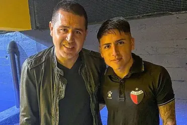 El representante del jugador de Colón de Santa Fe contó qué le dijo el vicepresidente del Xeneize.