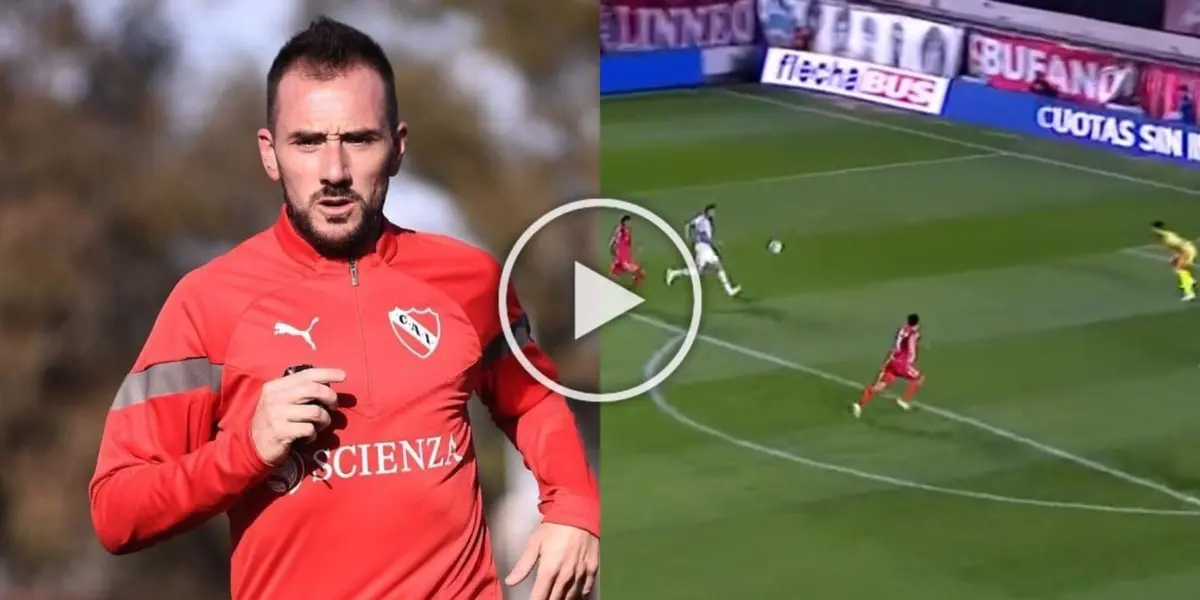 El Rojo empató 0 a 0 de visitante con Argentinos Juniors y el volante zurdo falló un gol insólito.