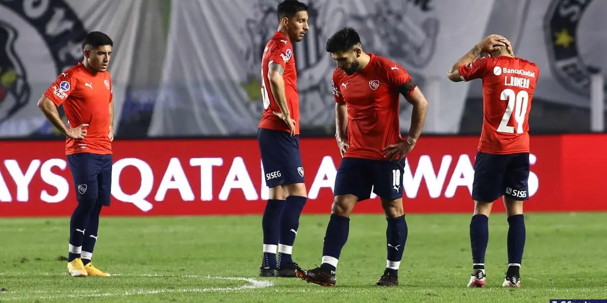 El Rojo no pudo con el Santos y perdió 1-0.