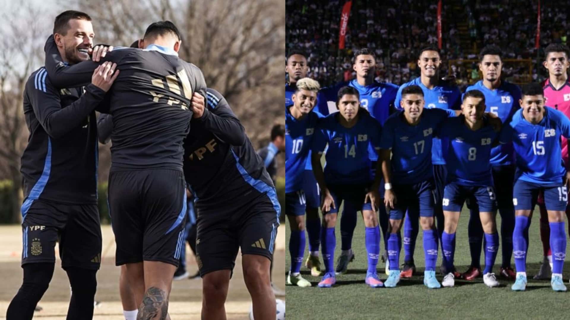 El Salvador protagonizó un bochornoso momento a horas de jugar con Argentina