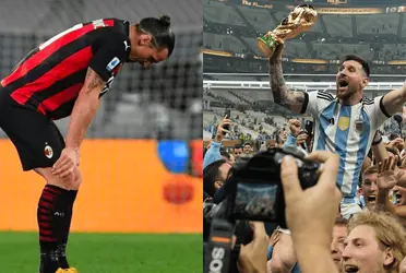 El sueco, quien se recupera de una lesión de rodilla, tuvo una pésima noticia desde el AC Milan